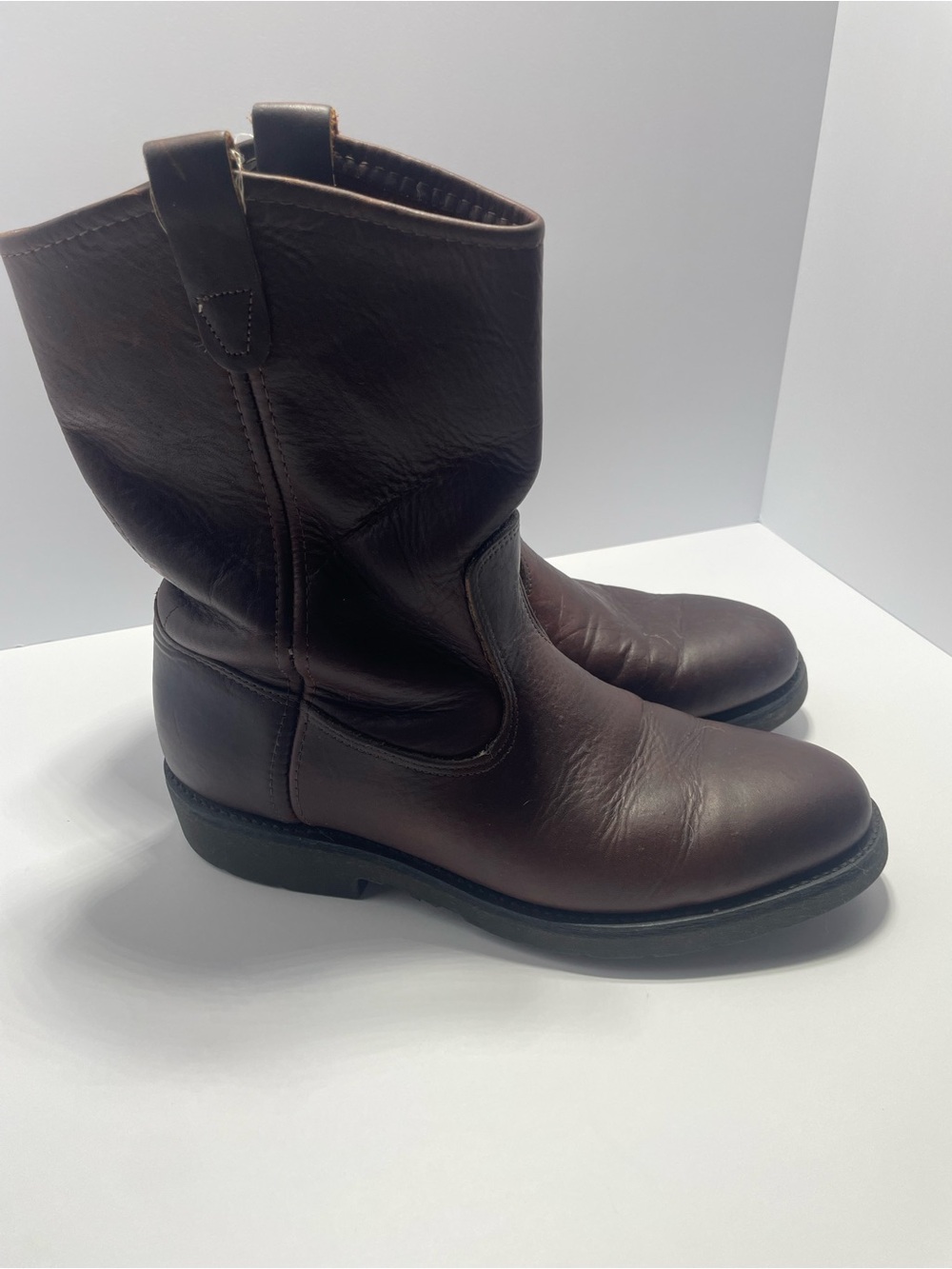 Carolina Classic Men’s Brown Leather Pull-On Western Boots